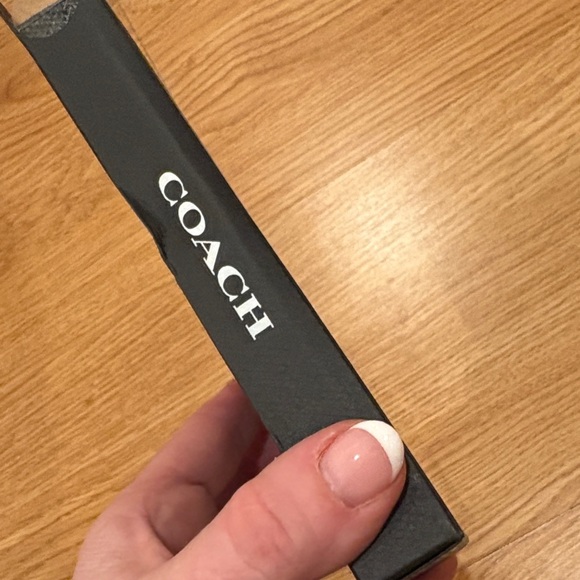 Coach Tan Leather MagSafe Wallet - Picture 4 of 5